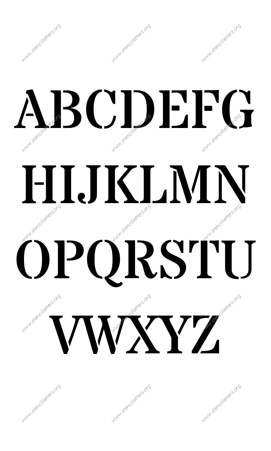 Industrial Army Custom Made to Order Stencil